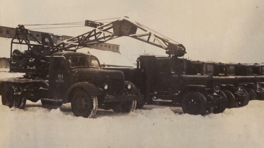 ЗИС 150 автокран