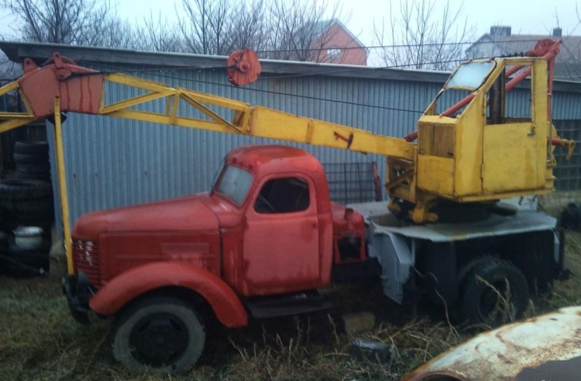 ГАЗ 53 автокран