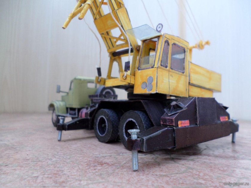 КРАЗ 250 кран