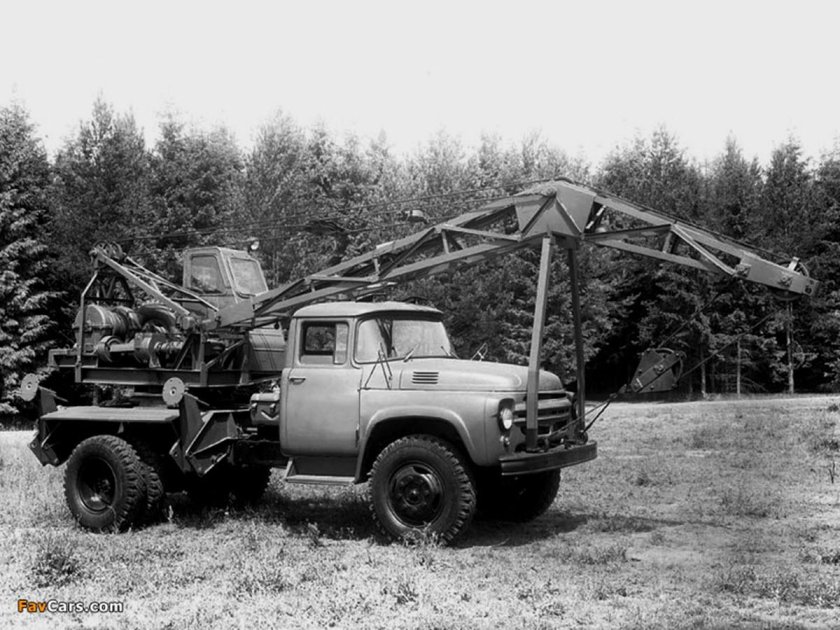 ЗИЛ 130 ЛАЗ 690