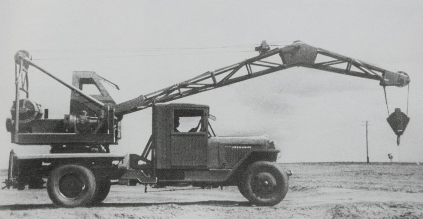 Автокран к-31 на шасси ЗИС-5