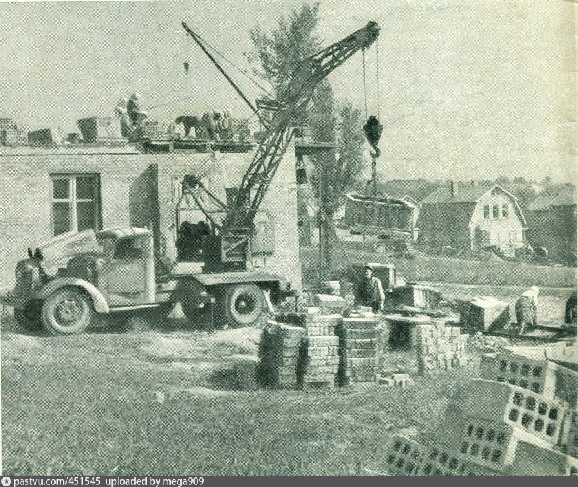 Автокран к-32 на шасси ЗИС-150