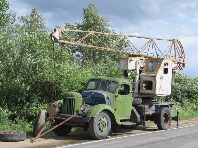 ЗИЛ 164 автокран