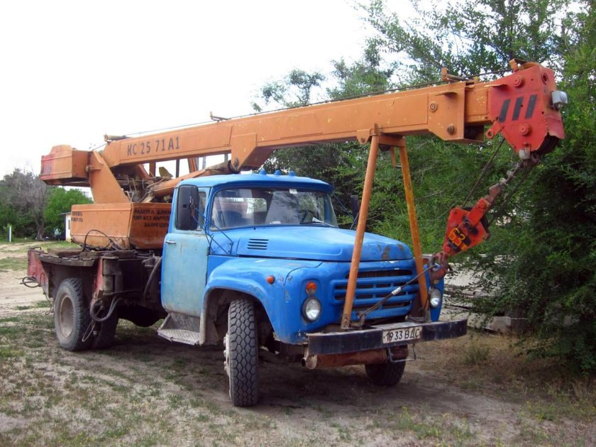ЗИЛ 130 автокран