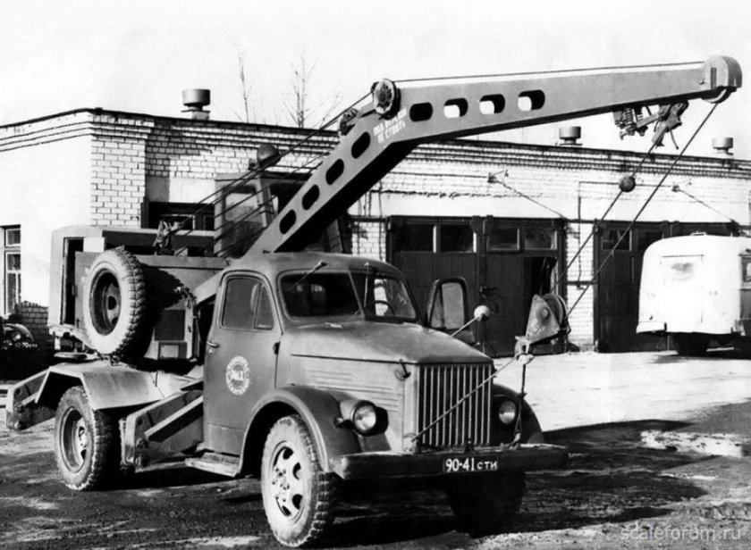Автокран к 2.5-1э на базе ГАЗ-51