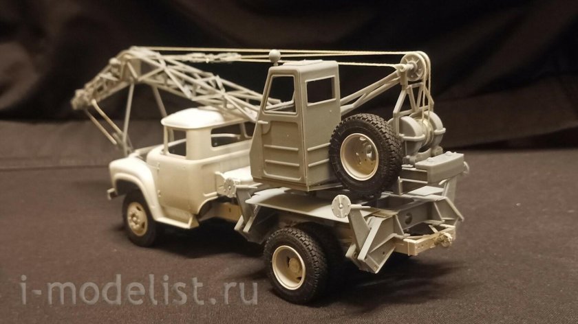 Бумажное моделирование - автокран кс-2561д