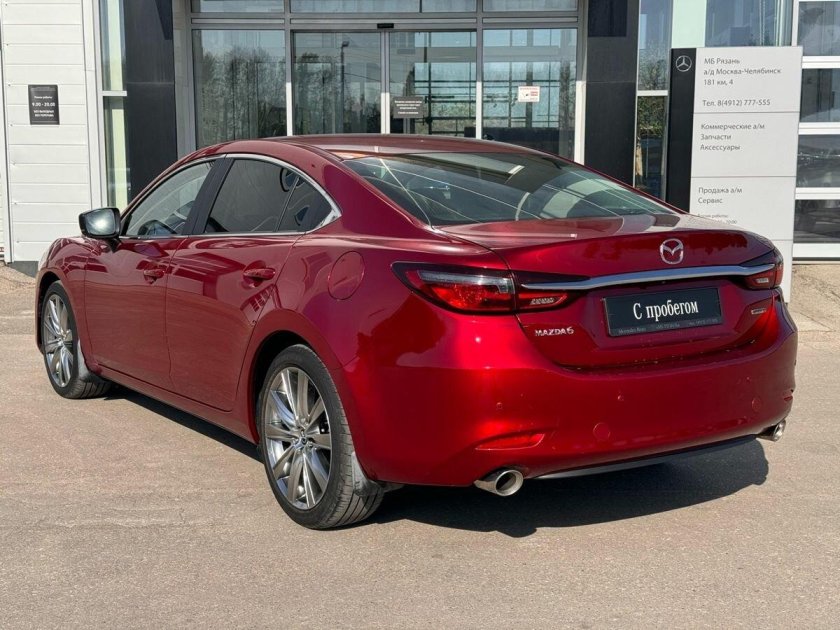 Мазда 6 красная 2021