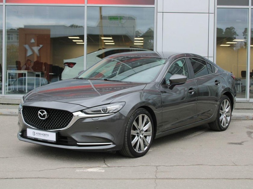 Mazda 6 2019 серая