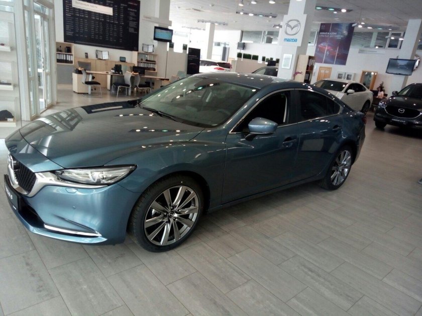 Мазда 6 2019 серая