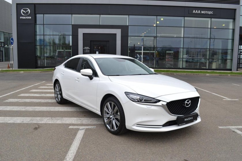 Мазда 6 2021 белая