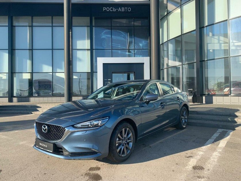 Mazda 6 голубая 2021
