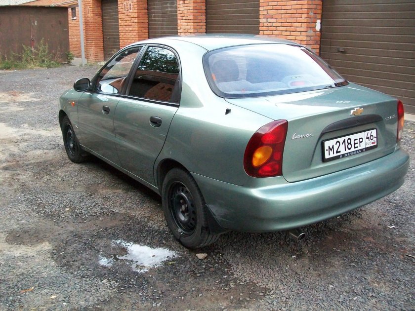 Шевроле Ланос цвет 374