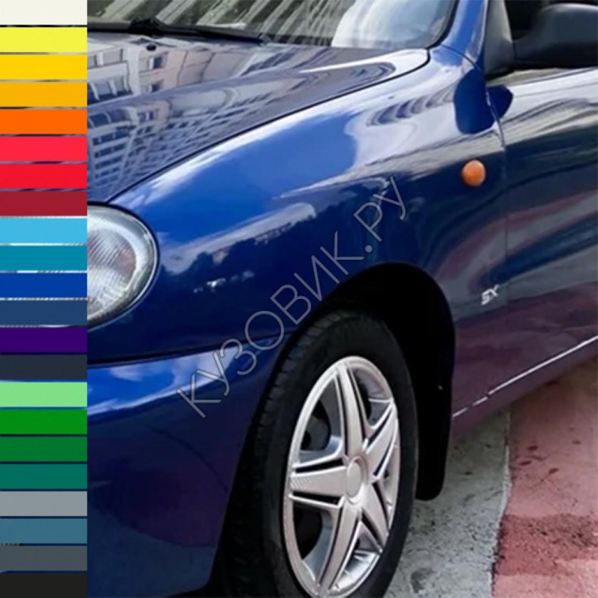 Шевроле Круз цвета кузова