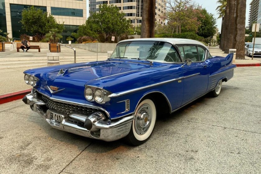 1958 cadillac coupe deville