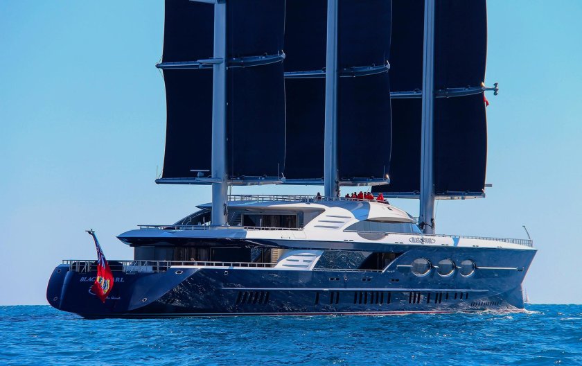 Black Pearl яхта Бурлакова