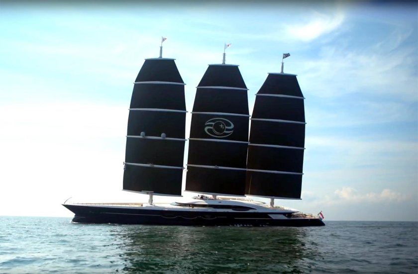 Парусную яхту black pearl