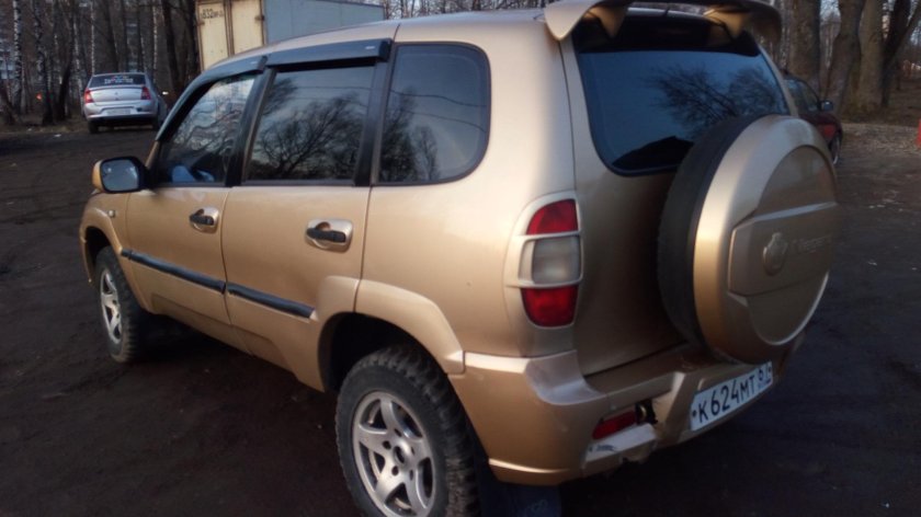 Обвес Ниагара на ниву Шевроле