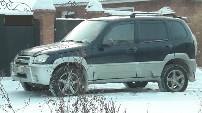 Обвес Ниагара на ниву Шевроле