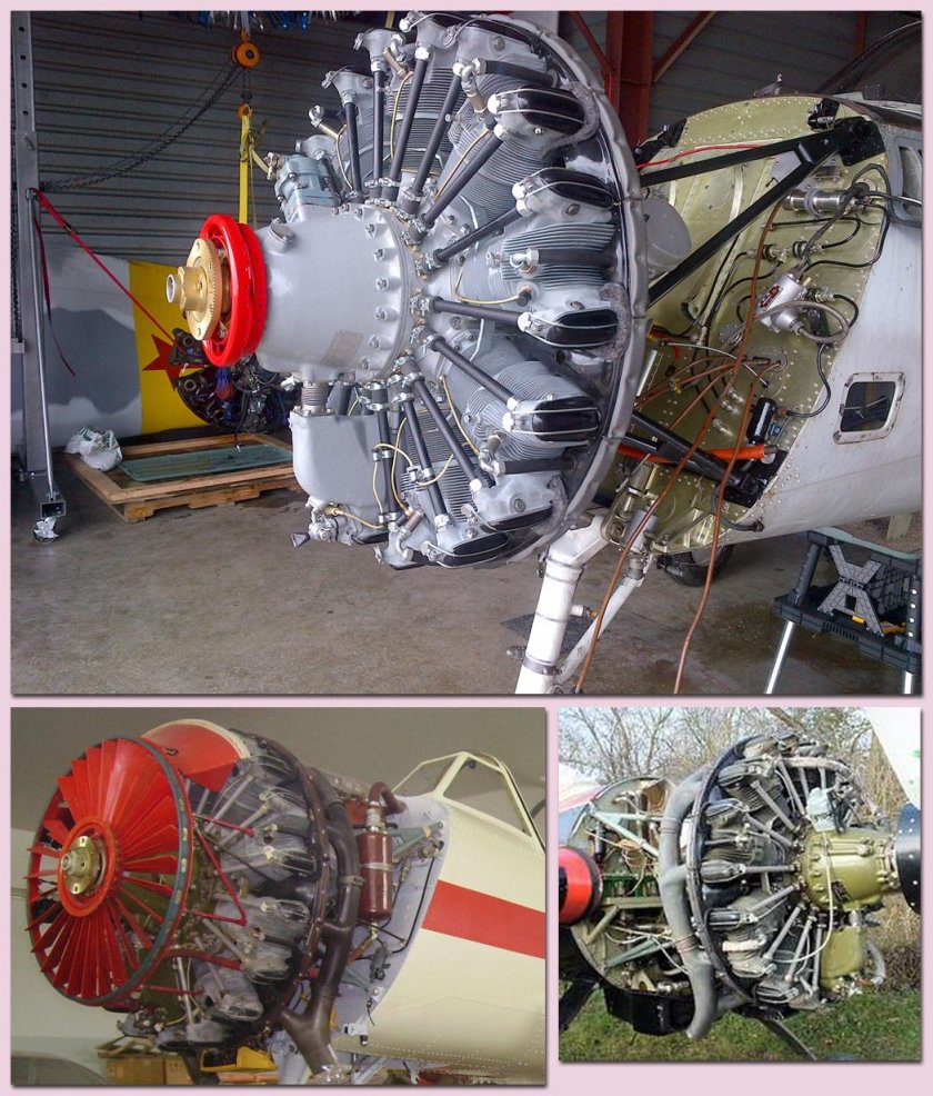 Radial aircraft engine 125сс