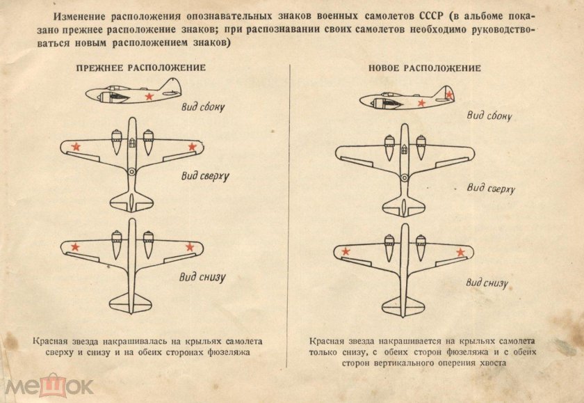 Военные обозначения самолетов на карте