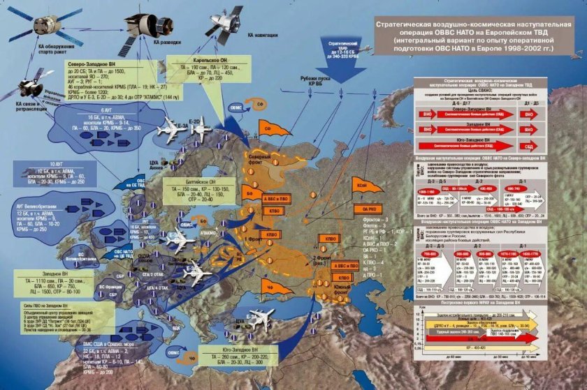 Вооружение НАТО на карте