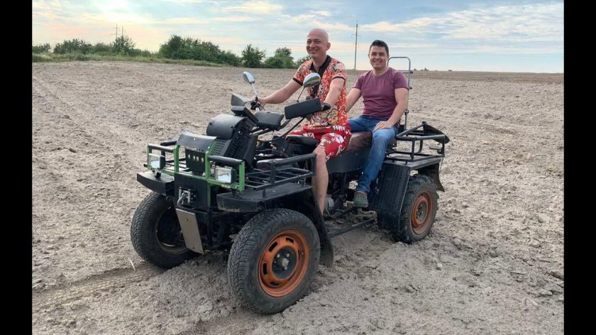 Квадроцикл из мотоблока