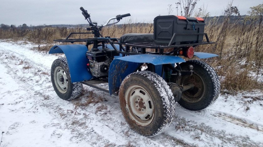 Квадроцикл с двигателем Лифан 15 л.с