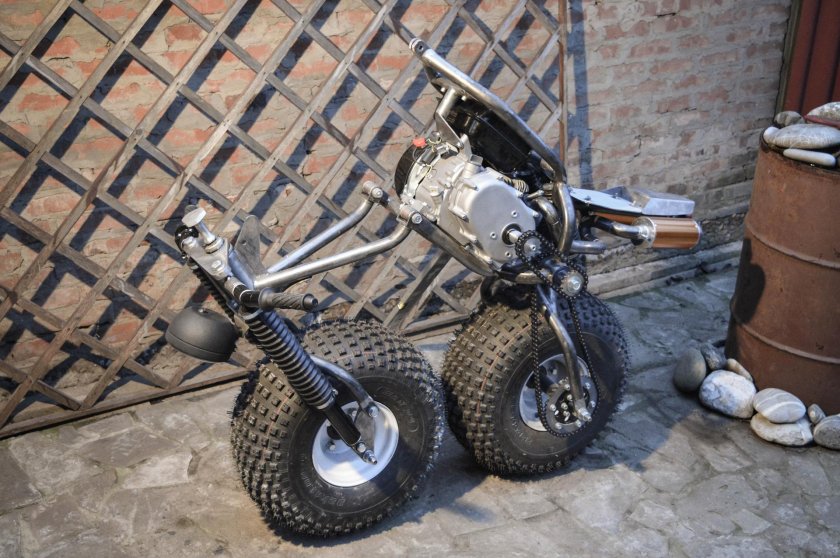 Мото самоделки с двигателем Лифан