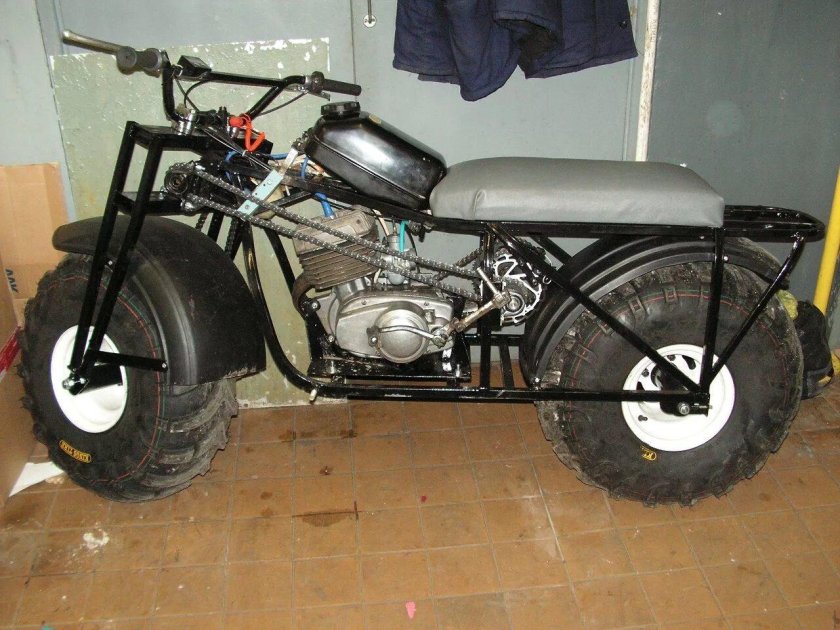 Мотоцикл 2х2 с двигателем Лифан