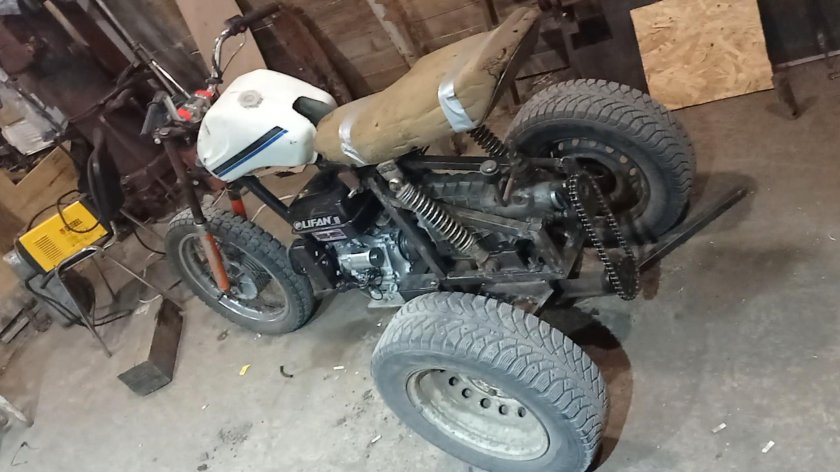 Трицикл из мотоблока