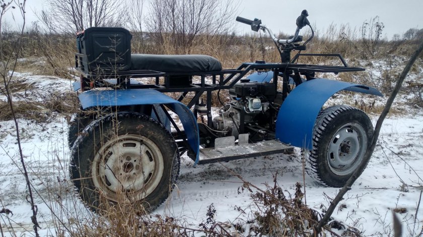 Квадроцикл с двигателем Лифан 15 л.с