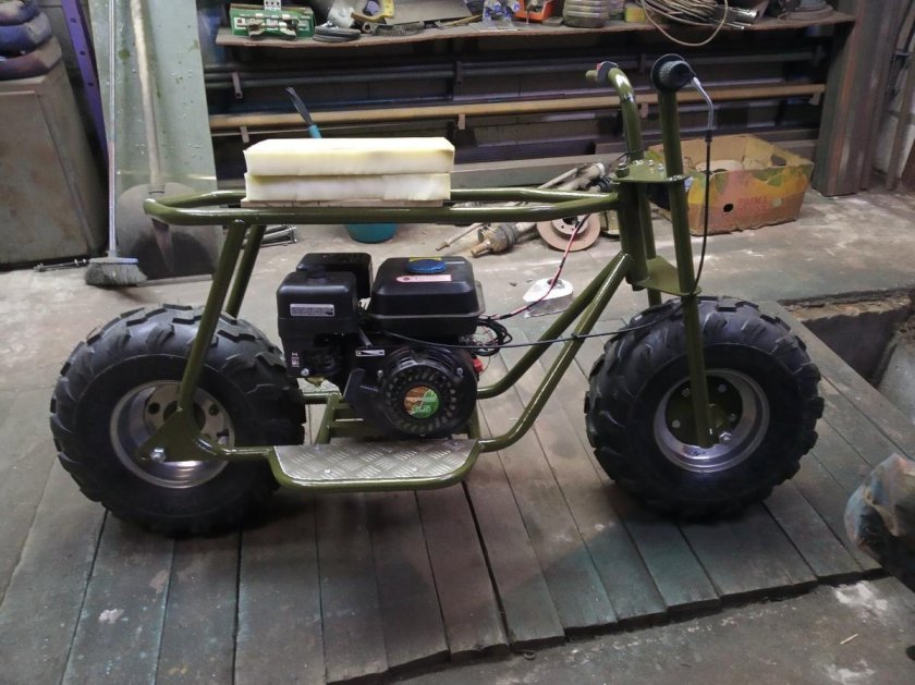 Полноприводный мотоцикл Тарусь 2х2