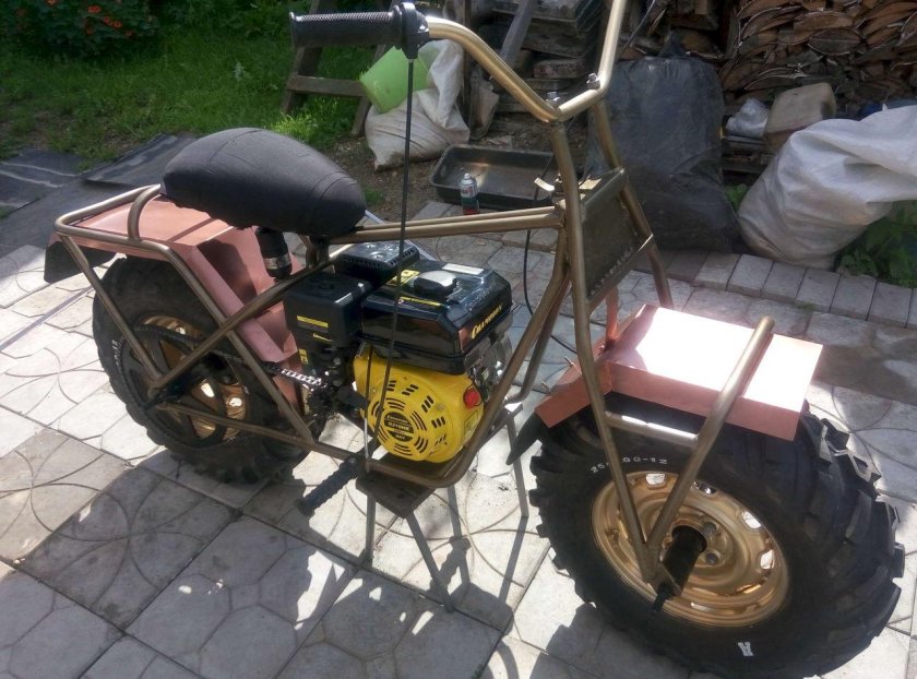 Мото самоделки с двигателем Лифан