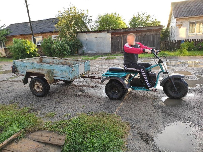 Трёхколёсный мотовездеход SR-32 Альбатрос