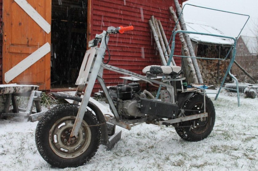 ИЖ Юпитер 5 с двигателем от мотоблока