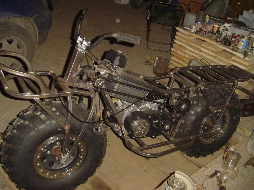 Мотовездеход 2х2 рама