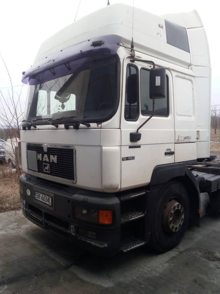 Кабина ман f2000