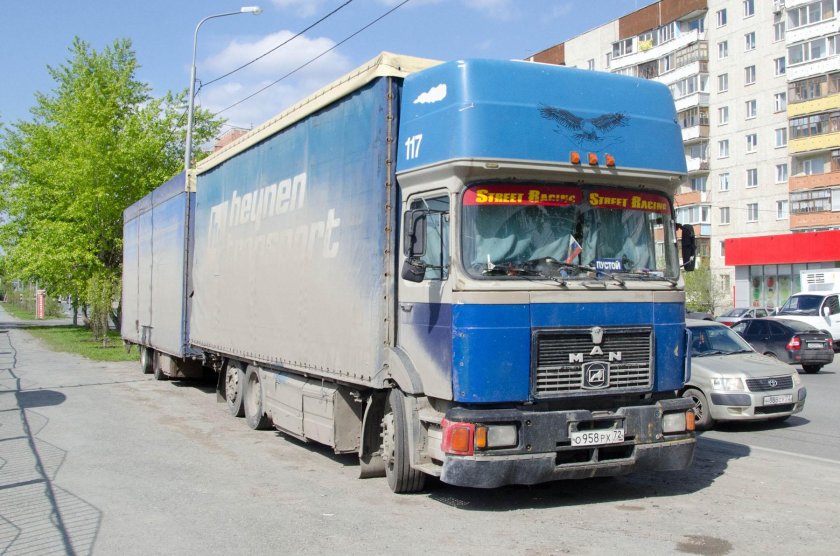 Ман 17232 бортовой