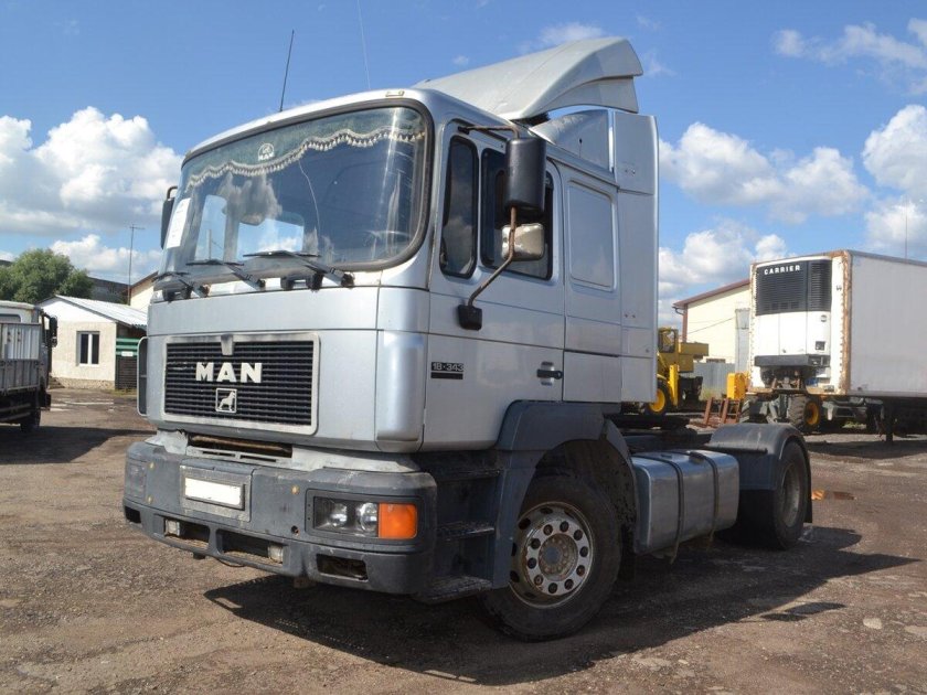 Man f2000 седельный тягач