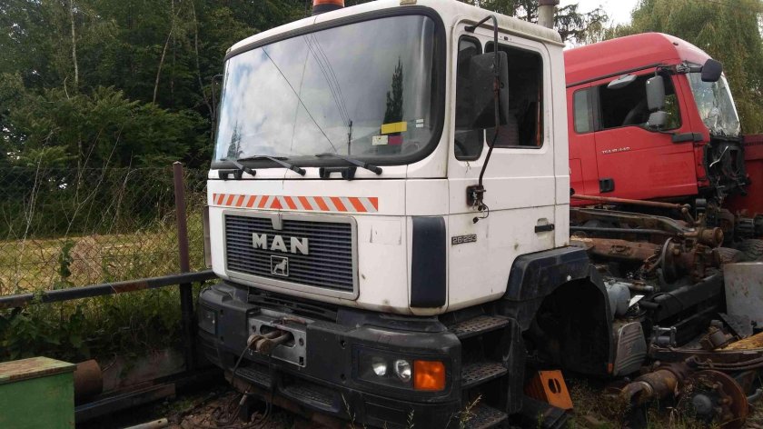 Man f2000 кабина