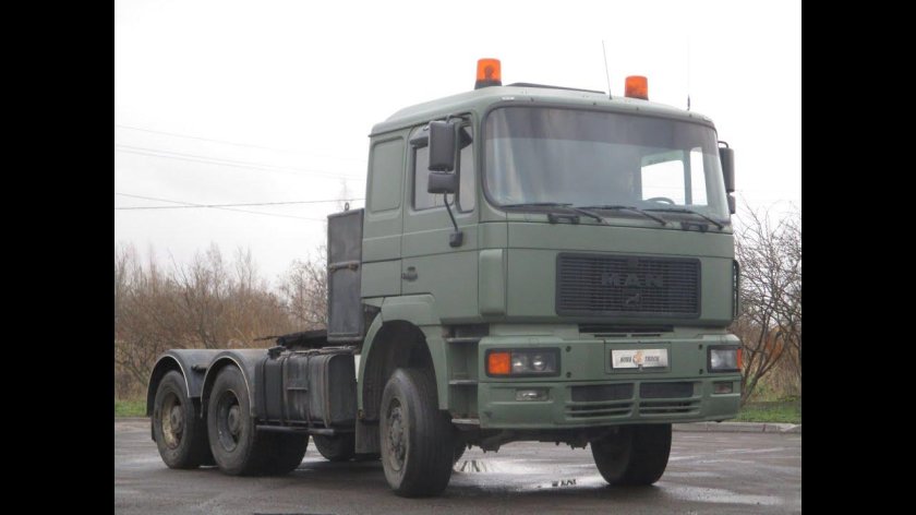Man f2000 седельный тягач