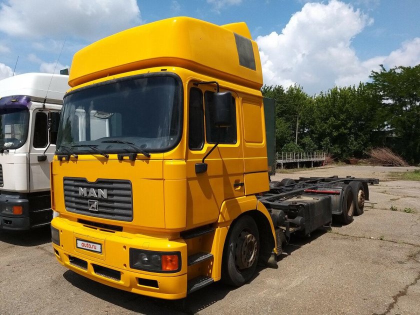 Man f2000 желтый