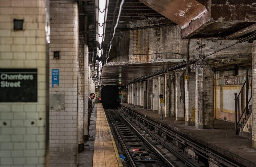 Станции метро Нью Йорка