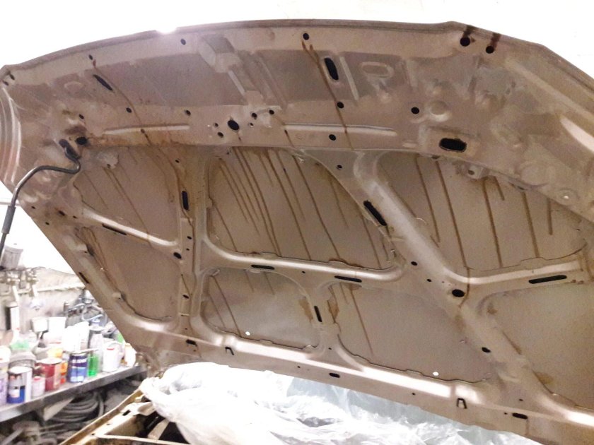 Антикор капота