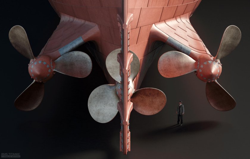 Гребные винты Титаника