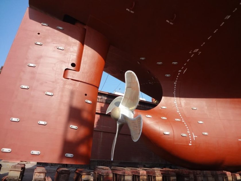 Гребной винт Emma Maersk