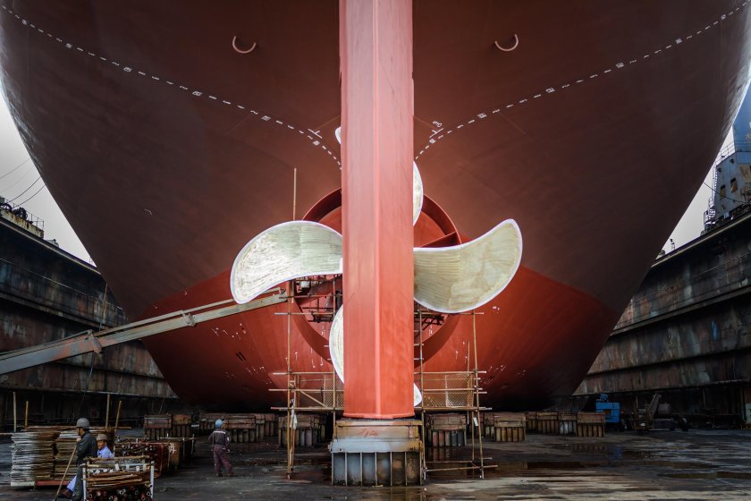 Гребной винт крейсера аврора