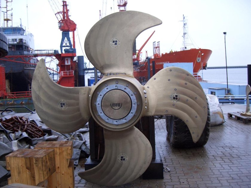 Гребной винт подводной лодки Борей