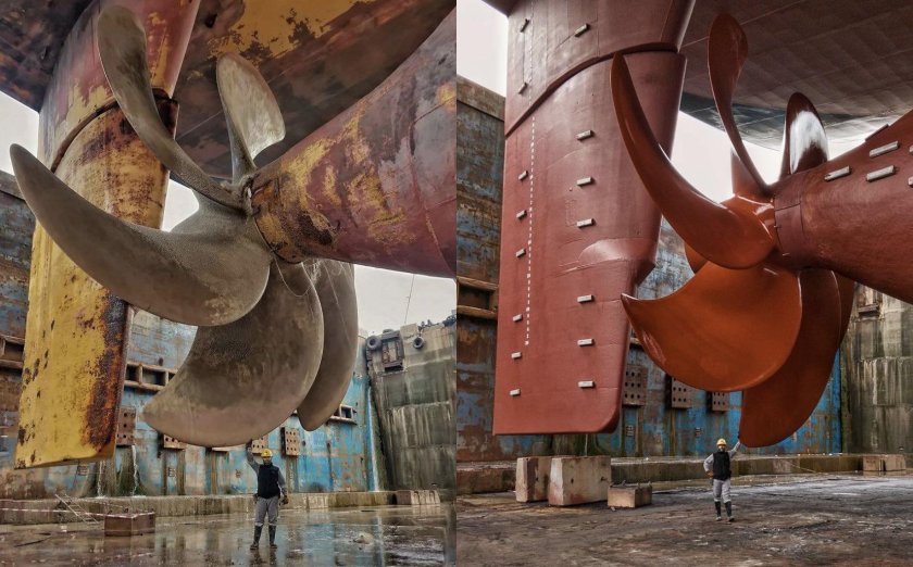 Винт корабля