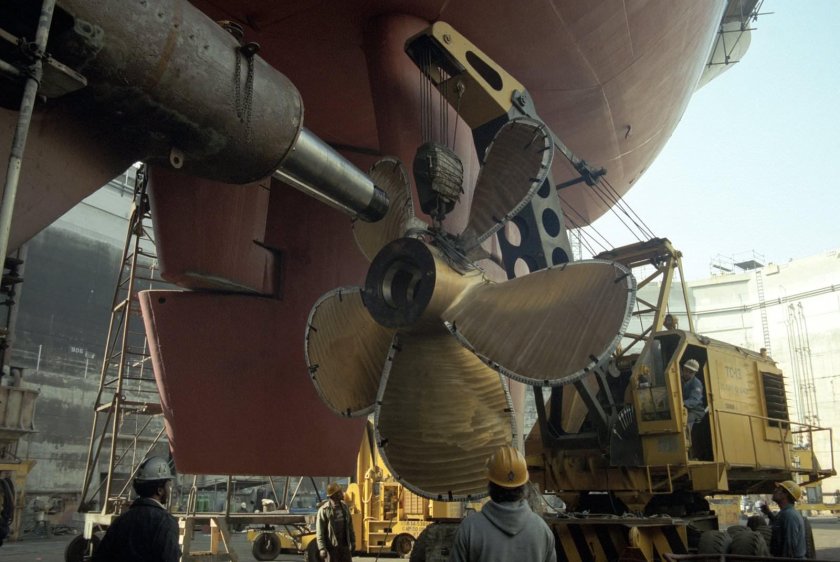 Гребные винты Адмирала Кузнецова